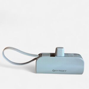 SOLD Baby Blue Lightning iPhone Charger | TYPE-C Cable side strap